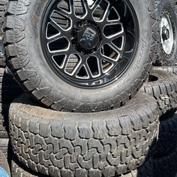 WHEELS XD 20x9 DODGE RAM 8 LUGS  CHEVY 8x6.5