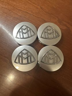 Factory Maybach Wheel Center Cap NEW Genuine Original OEM Chrome Logo 3 inch