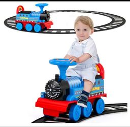 Electric kids on train, new electric , lights and sound