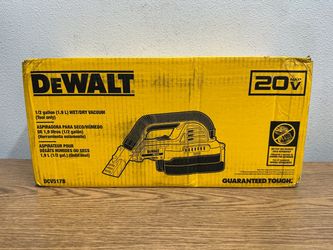 DEWALT DCV517B 20V MAX Cordless 1/2 Gal. Wet/Dry Portable Vacuum (Tool Only)