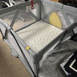 ANGELBLISS Baby Playpen, Foldable Playpen for Babies and Toddlers