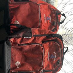 West Mesa Glitter Red Cheer Backpack