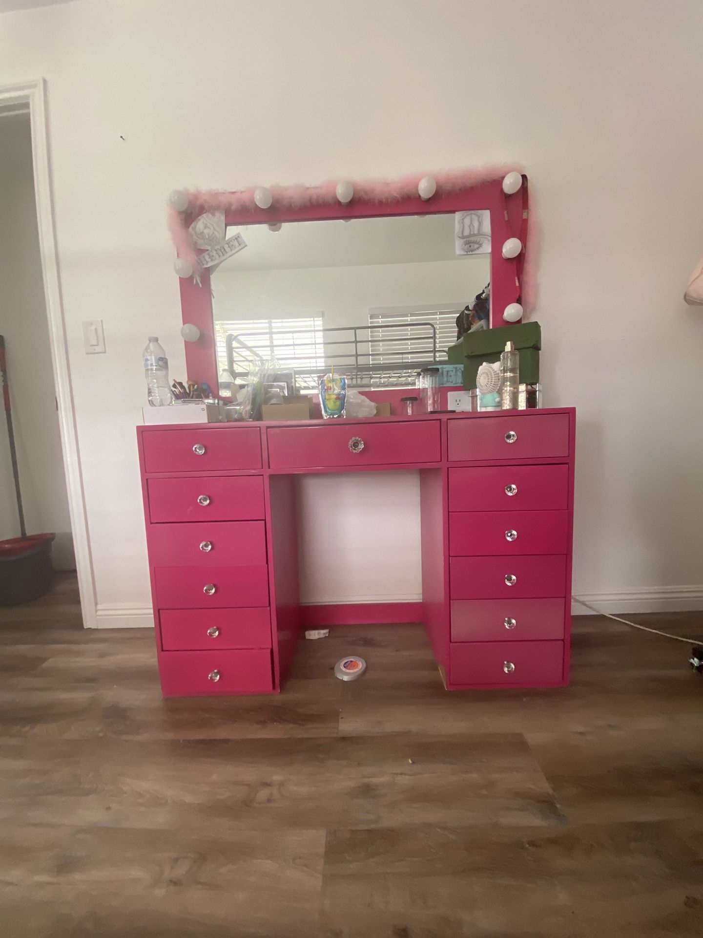 Pink Vanity