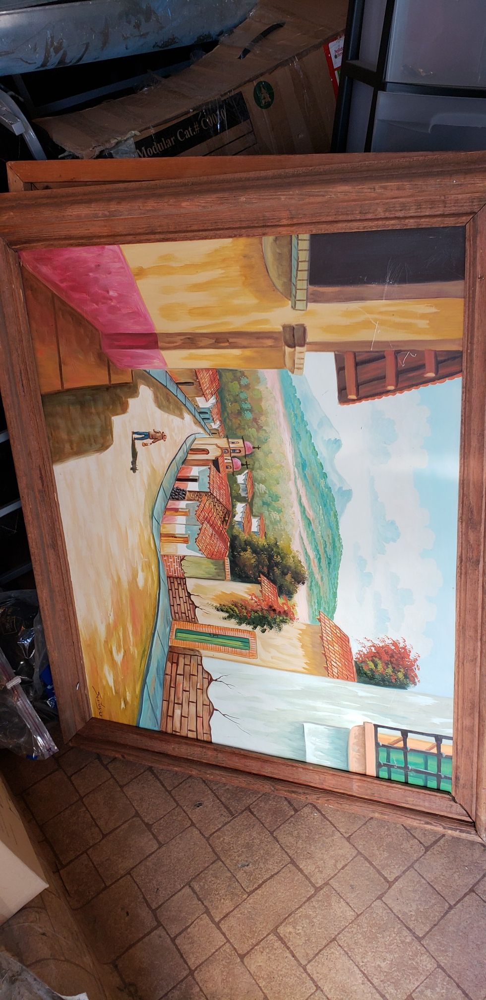 Painting Mexican made beautiful