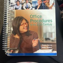 Eighth Edition Office Procedures For The 21st Century Textbook