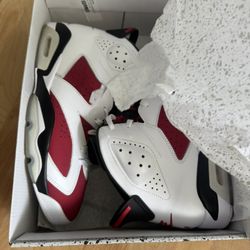Jordan Retro Carmine 6’s Size 13