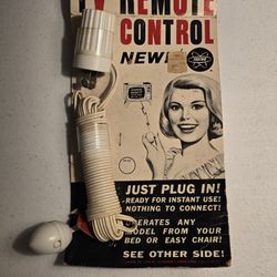 Tv Remote Control 1960's