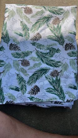 Christmas tablecloth 
