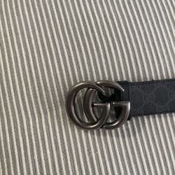 Black Gucci Belt