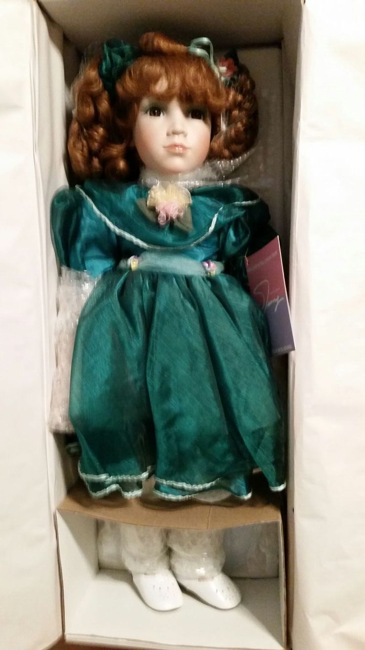 Porcelain Doll 24" William Tung Collection