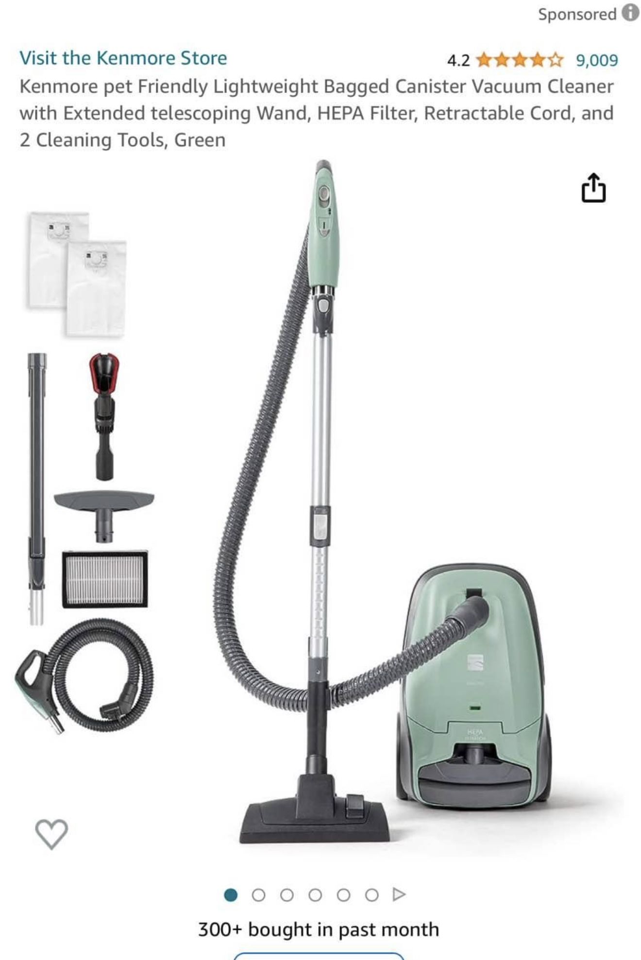 KENMORE VACUUM CLEANER Brand New Sealed Box