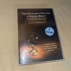The Preachers Outline & Sermon Bible Dvd 