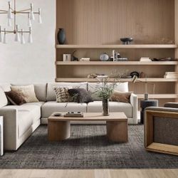 Crate And Barrel Coffee Table 