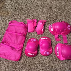 Girls Sports Pads Biking Skating