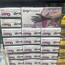 Black Nitrile Gloves