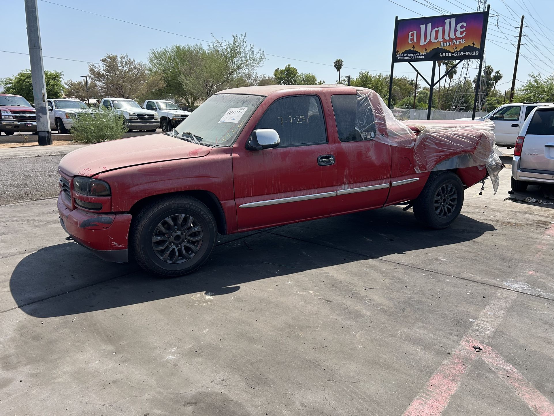 2000 SIERRA PARTES PARTS