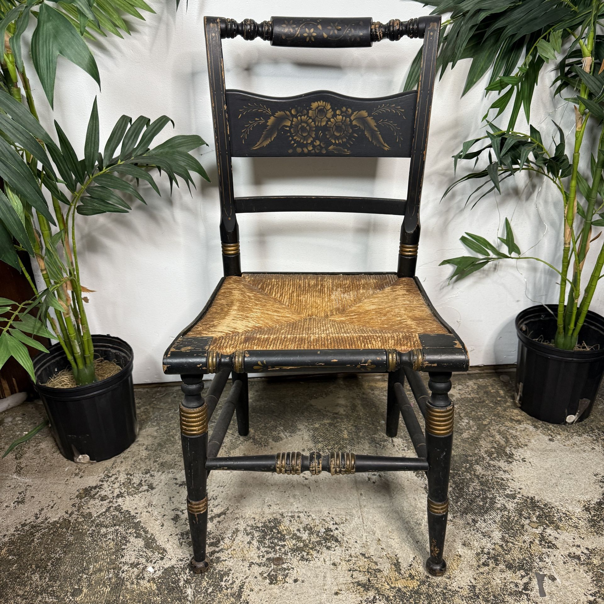 Vintage Chair Floral Design