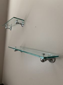 Set of Glass Shelves