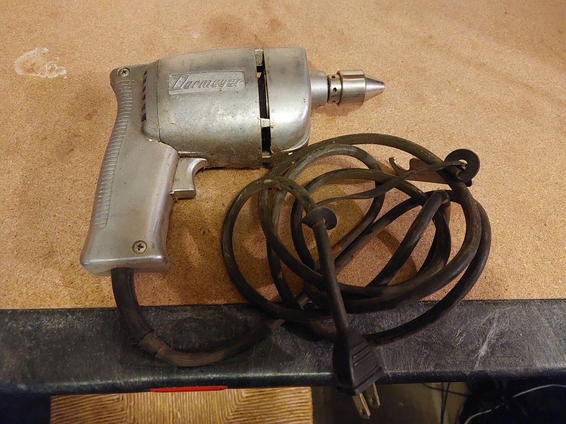 Vintage Dormeyer 1/4 Electric Drill