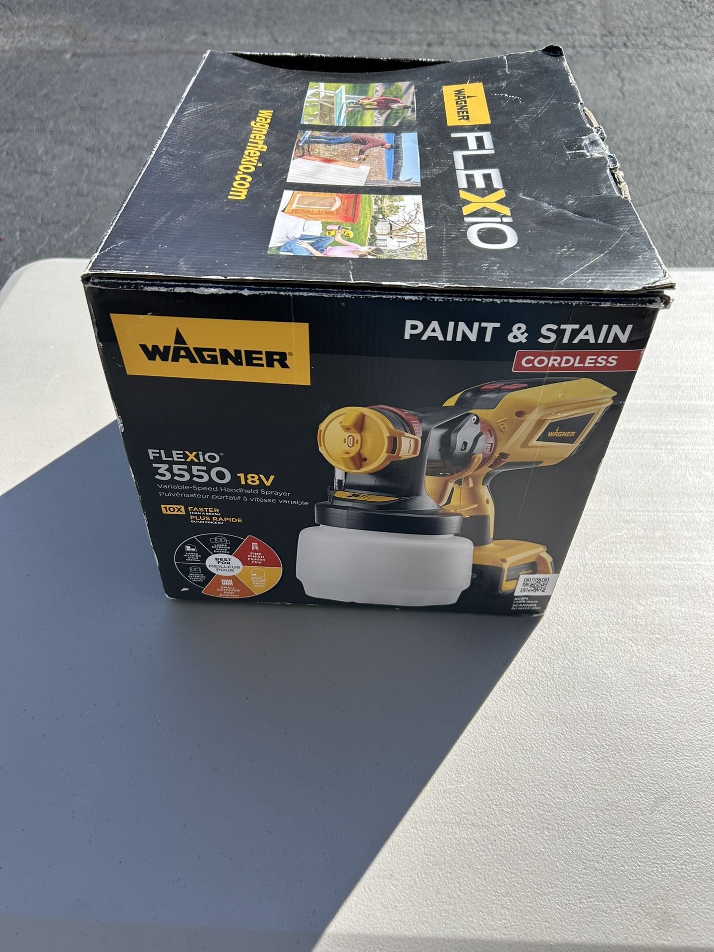 Flexo Paint & Stain Battery
