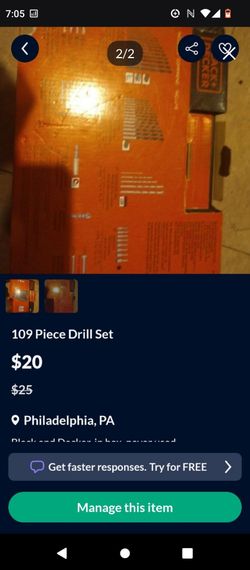 109 Piece Drill Set