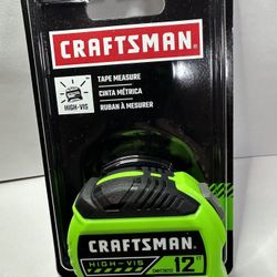 CRAFTSMAN HI-VIS 12-ft Tape Measure