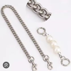 New Metal Purse Chain Strap Handle Shoulder 