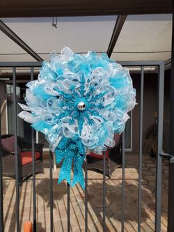 Mesh Christmas Wreath 