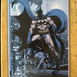 Batman Print JSA cert. Read Below. 