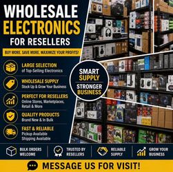 Wholesale Electronics for Resellers – Bulk Lots, Overstock & Liquidation Inventory