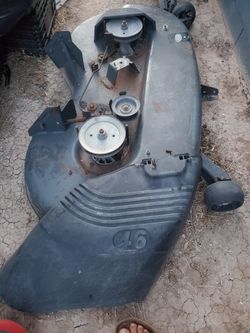 46" Husqvarna Deck.. Comes With The Blades attached