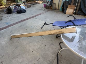 Long Unfinished Wood Board / Plank
