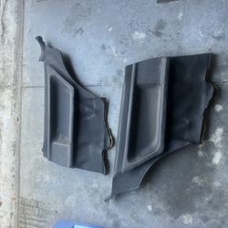 92-99 BMW M3 E36 Rear L & R Coupe Black Door Card Panel Set Leather