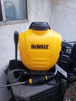 Dewalt Back Pack Sprayer