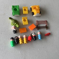 Fisher Price Vintage People Lot