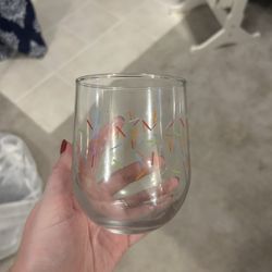 Confetti Wine Glass 