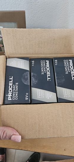 Procell 9V (6pk Of 12 Battery Each Pk) $80 