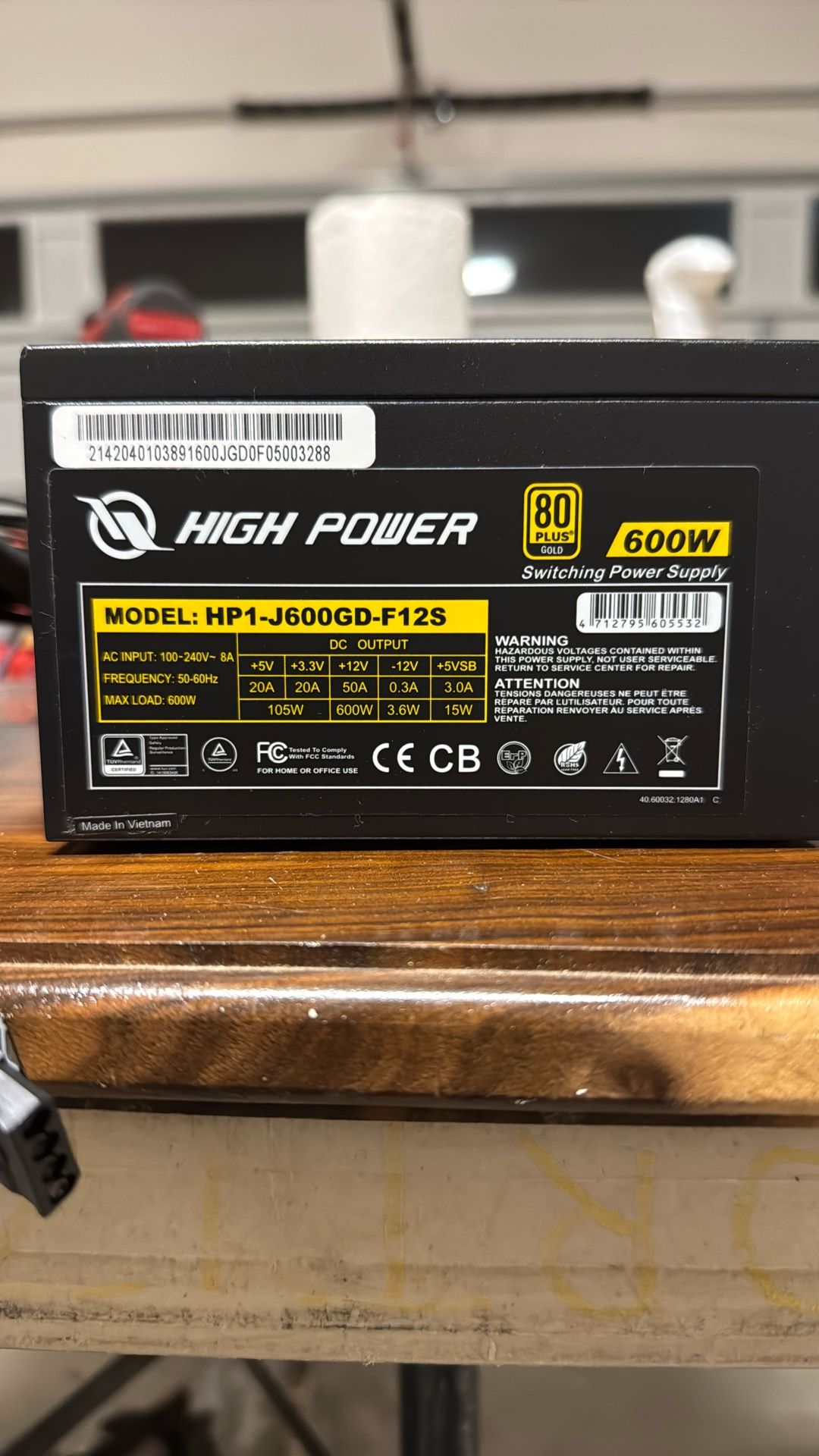 High Power 600w