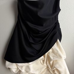 Satin Cocktail Dress