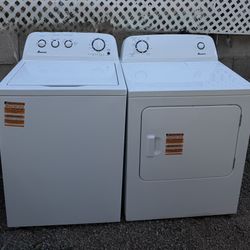 Washer And Dryer Set Amana He Super Capacity Plus Both Works Perfect 