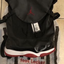 Air Jordan 11 bred backpack