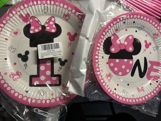 Minnie Mouse 1st Birthday Party Supplies
