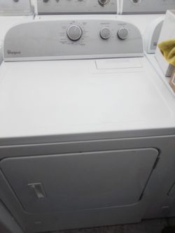 Newer Style Whirlpool Dryer gas