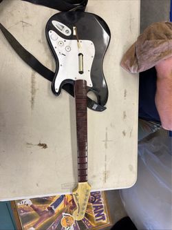Nintendo Wii Guitar Hero Fender Stratocaster Wireless Controller