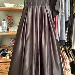 Brand New, Slightly Used Formal/prom Black Gown. With Pockets.  Size 9