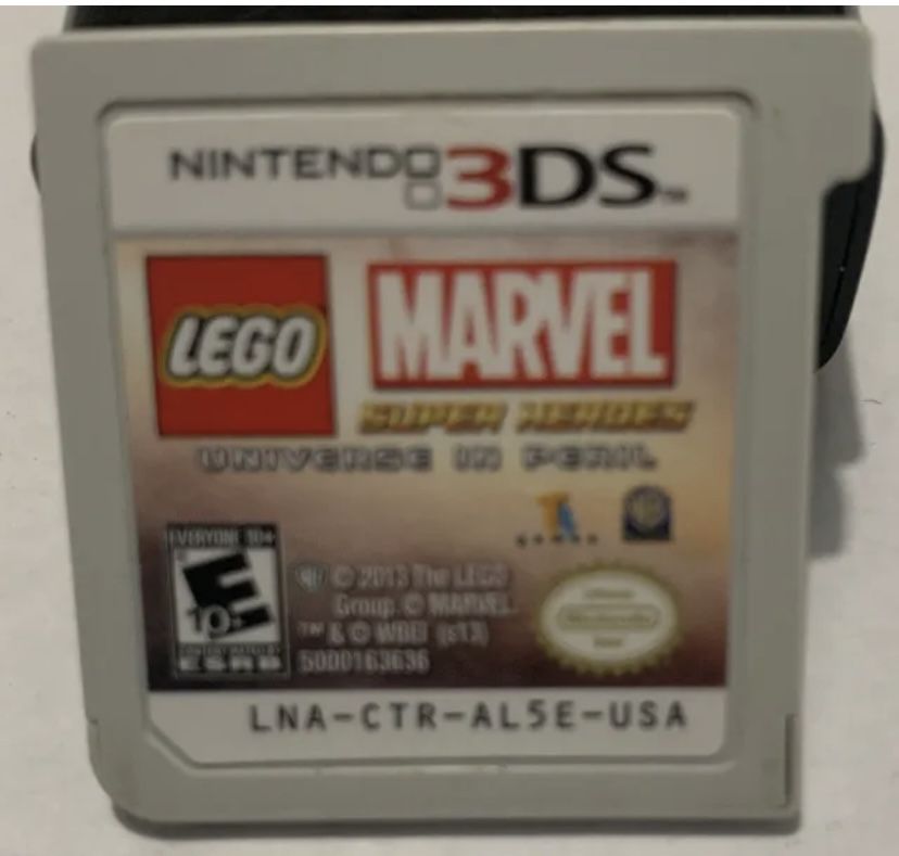 LEGO Marvel Super Heroes Universe in Peril Nintendo 3DS Cartridge only.
