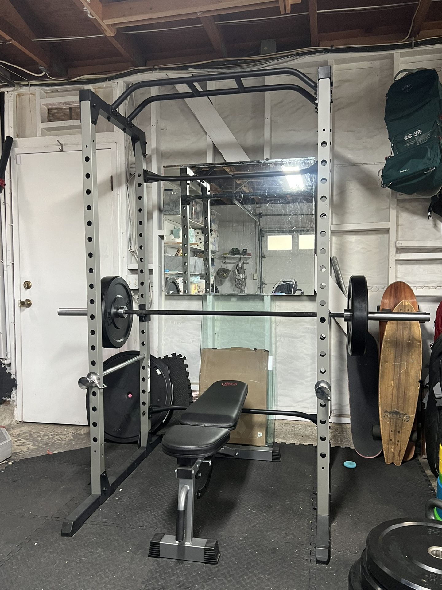 Squat Rack Power Cage