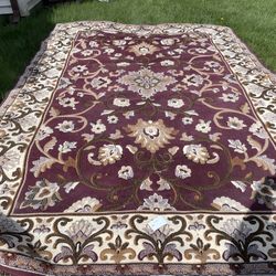 Carpet , Tables And Flowers 