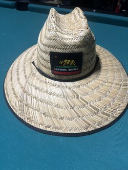 California Republic Straw Hat