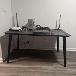 Black IKEA Dining Room Table 